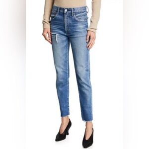Moussy Vintage Hammond Skinny HR
 Jeans distressed $360 
Women’s sz 26 denim